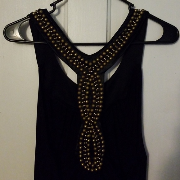 Torrid size 2 black studded tulip dress plus size - Picture 5 of 6